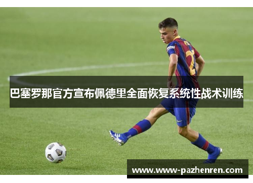 巴塞罗那官方宣布佩德里全面恢复系统性战术训练